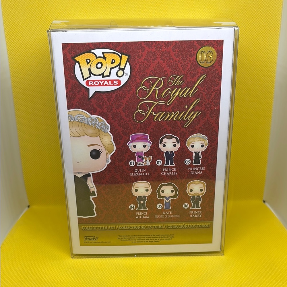 Funko Pop Princess Diana Vinyl Figure - Picture 3 of 4